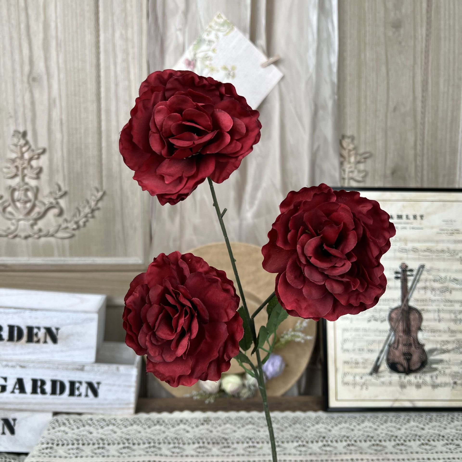 LLW-3 Grande Pivoine - Rouge