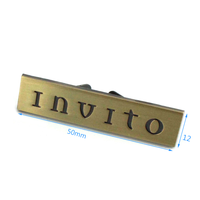Étiquette de plaque de logo en métal personnalisée de haute qualité pour sac à main et sac à main Plaque de logo en métal personnalisée pour ceinture