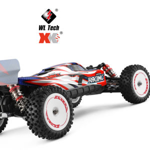WL टॉयज <span class=keywords><strong>1</strong></span> स्केल <span class=keywords><strong>12</strong></span> इलेक्ट्रिक 4WD ड्राइव रेसिंग कार नंबर 124008 60Km/H - Product Image 1
