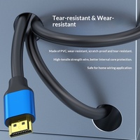 Großhandel Hochgeschwindigkeits-4K-2.0-Geflechtetes Abgeschirmtes Vergoldetes Kabel 1,5m-20m 3D 18Gbps Stecker-zu-Stecker Ethernet