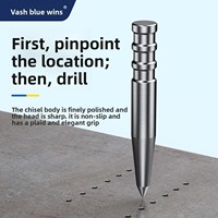 Punzón Manual Azul Victory con Localizador de Punto Fijo, Alicates Perforadores de Alta Dureza, Herramienta de Perforación de Aleación de Acero con Alto Contenido de Carbono
