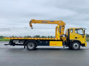 Grúa de Plataforma Plana Foton Ollin 4x2 con Grúa de Brazo de 5 Toneladas, Camión de Rescate Multipropósito Personalizado en Venta - Product Image 3
