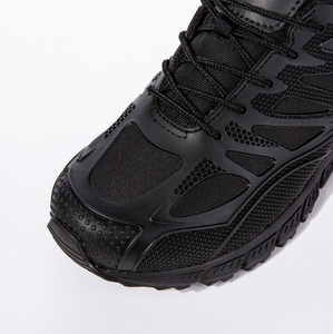 TSB5 Summer BreathAble Light WeIght <b>Combat</b> Light Weight Desert Boots <b>Black</b> Shoes - Product Image 4