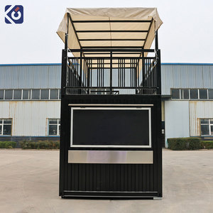 Remolque de Comida Tipo Contenedor CAMPTRL, Totalmente Equipado, Cocina Móvil de 2 Pisos, Carrito de Helados, Café, Hot Dogs, Tacos, Panadería, Kiosco de Comida - Product Image 6