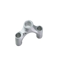 Soportes Laterales Triangulares de Acero Inoxidable y Aluminio Mecanizados con CNC de Precisión para Base de Freno de Bicicleta Eléctrica, Anodizado Duro, CE