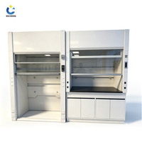 Hotte à fumées chimiques de laboratoire, hotte à fumées canalisée personnalisable, hotte à fumées sur pied ou de paillasse pour l'extraction des gaz de laboratoire