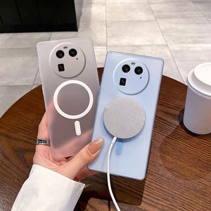 Funda Protectora de PC Delgada y Lujosa con Carga Inalámbrica para Nothing Phone 1 2 2A 3 3A Pro Cmf Phone1, Funda Transparente Mate - Product Image 1