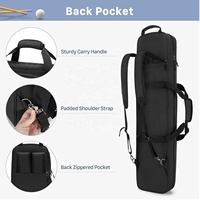 Étui de transport portable pour bâton de billard, fabriqué par OEM, sac pour bâton de billard, étui souple pour bâton de billard, accessoires pour bâton de billard