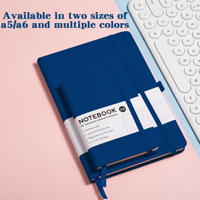 A5 Kunden spezifisches Logo Notebook Großhandel Student Diary Planning Hardcover 96 Seite PU Leder Notebook Geschenkset
