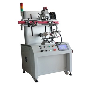 Máquina de serigrafía cilíndrica de sobreimpresión de alta precisión, superventas, con posicionamiento de motor avanzado, para tarjetas de etiquetas usadas - Product Image 1