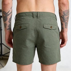 Shorts cargo confortables et extensibles pour hommes, avec poche zippée, séchage rapide, respirants, pour l'entraînement, boardshorts - Product Image 3