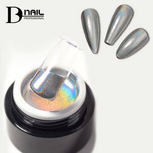 <span class=keywords><strong>Vernis</strong></span> <span class=keywords><strong>à</strong></span> ongles en métal <span class=keywords><strong>doré</strong></span> avec placage laser métallique argenté et chromé, peinture en gel métallique sans essuyage, <span class=keywords><strong>effet</strong></span> <span class=keywords><strong>miroir</strong></span> - Product Image 1