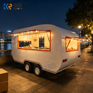 Remorque à glaces rétro style caravane, <span class=keywords><strong>camion</strong></span> de restauration mobile vintage pour festivals, mariages, fêtes et entreprises de <span class=keywords><strong>location</strong></span> - Product Image 2