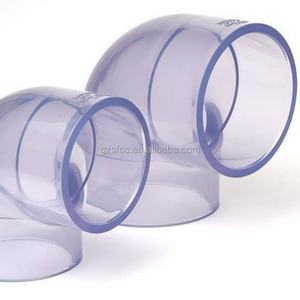 Codo Acrílico Transparente Blanco - Product Image 3