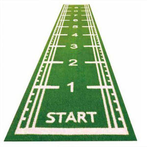 Gym Runway Pattern PP+PE <strong>Artificial</strong> <strong>Grass</strong> 20-50mm High Density Anti-Slip for Gateball Football Field Indoor Sports - Product Image 1
