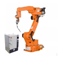Soudeuse robotisée MIG programmable automatique à 6 axes (1440 mm, 1800 mm, 2010 mm) pour acier au carbone, acier inoxydable, pièces automobiles, 380 V