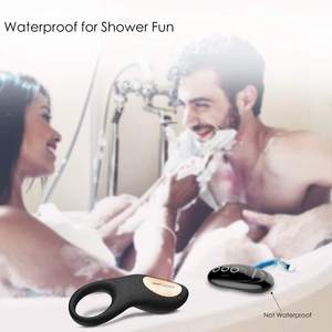 Vibrerende cockring voor mannen erectie seks koppels, siliconen penisringen cockrings voor mannen langer harder sterker, adult sex toys - Product Image 5