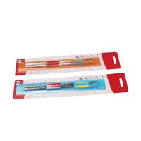 Ensemble de fournitures scolaires et de bureau personnalisé de 8 pièces avec impression couleur, crayon, gomme, règle, sac pour enfants, cadeau promotionnel