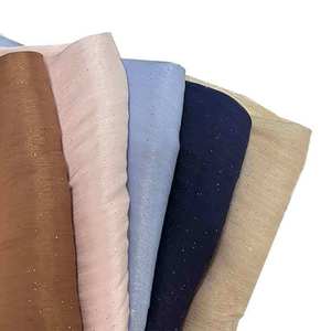 Venta caliente musulmán gasa Hijab transpirable Crepon rociado oro <span class=keywords><strong>Codiaeum</strong></span> bufanda Malasia brillo bufanda brillante seda Hijab - Product Image 5
