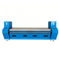Machine d'alimentation de tissus semi-automatique SUHANG à grande vitesse (50 m/min, 3300 mm), contrôlée par PLC, 380 V, pour blanchisserie/hôpital/vêtements