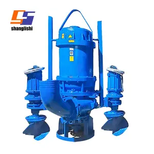Sewage Submersible Slurry Pumps With Agitator For Mud Sludge Drainage And Dewatering
