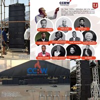 Sistema de Sonido Profesional para Exteriores T.I Pro Audio Best Sound LA-212 de 2000W RMS, Altavoz Line Array de Tres Vías con Doble Woofer de 12 Pulgadas