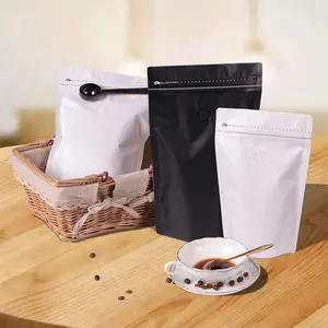 Stampa opaca stand up pouch doy pack per caffè zucchero sale noci biscotto di mais dimensioni personalizzate vendita diretta in fabbrica