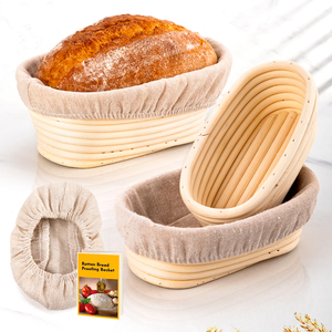 Cesto di <span class=keywords><strong>pane</strong></span> a prova di Banneton da 8 pollici a prova di pasta madre cesto di fermentazione per panetteria - Product Image 6