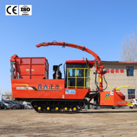Machine de récolte d'ensilage sur chenilles de 2000 mm et 175 CV de qualité supérieure pour le maïs