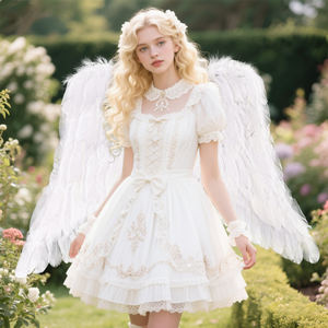 COSplay grandi <span class=keywords><strong>ali</strong></span> d'<span class=keywords><strong>angelo</strong></span> nero bianco <span class=keywords><strong>L</strong></span> dimensioni <span class=keywords><strong>ali</strong></span> <span class=keywords><strong>di</strong></span> piume naturali per feste Cosplay spettacoli teatrali <span class=keywords><strong>di</strong></span> Halloween - Product Image 6