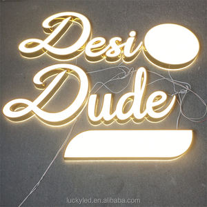 कस्टम नेतृत्व वाले बैकलिट सिग्नल बोर्ड लोगो आउटडोर स्टोर फ्रंट चैनल साइन बिजनेस शॉप विज्ञापन 3 डी पत्र - Product Image 6