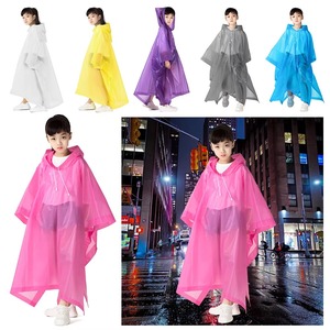 Chubasquero reutilizable, ponchos de lluvia de EVA, impermeables y gruesos, para adultos, hombres, mujeres y niños, impermeable de una pieza para senderismo al aire libre. - Product Image 1
