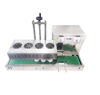 Tischgerät zur Aluminiumfolienversiegelung von Flaschen, Flaschenverschlussmaschine für Plastikflaschen mit Aluminiumfolie