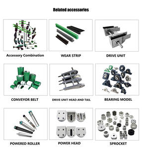 Flexible Kette RM140 Bietet Langlebigen und Reibungslosen Betrieb, Was Es Flexiblen Förderbändern Ermöglicht, Schwere Lasten Zu Bewegen, Ohne Zu Stürzen. - Product Image 4