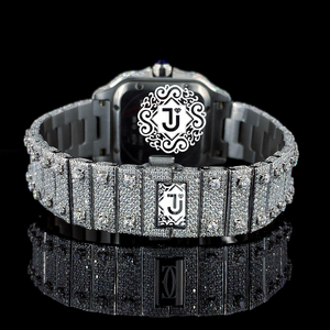 Montre de luxe en acier inoxydable de qualité export avec cadran en verre pour homme, idéale pour les tenues décontractées de soirée JXSP59 - Product Image 4