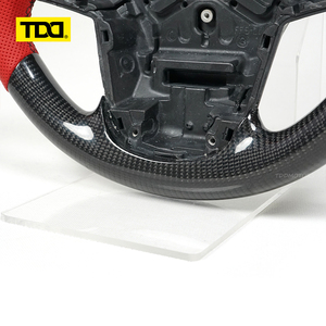 พวงมาลัยคาร์บอนไฟเบอร์แท้ TDD สำหรับรถยนต์โตโยต้า ซูปรา - Product Image 2