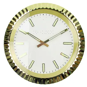 large Luxury Wall Watch Clock Silence Clock Mechanism modern home decorative Clock Wall Quartz Analog Living Room