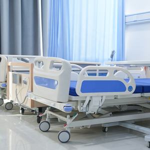 BIOBASE China <span class=keywords><strong>Cama</strong></span> de hospital de doble manivela con listones MF202S Barandillas plegables de aleación de aluminio para uso hospitalario Sin revisiones aún - Product Image 3