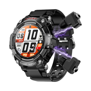 Smartwatch Karen M T96 2024 con Auricolari Wireless, Schermo HD da 1,52 Pollici, App Fitcloud Pro, Chiamate BT, Riproduzione Musicale, Tracker Fitness - Product Image 1