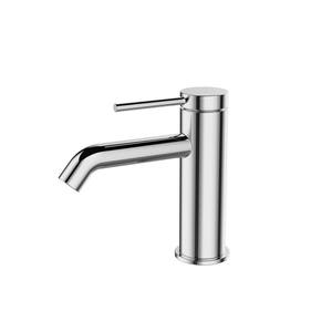 Miscelatore per Lavabo Kamalu KAM-J CROMO in Ottone Massiccio, Design Moderno a Doppia Maniglia, Finitura Cromata, Rubinetto per Acqua Calda e Fredda per Foro Singolo - Product Image 2