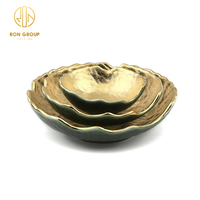 Ensemble de bols et assiettes ronds en céramique et porcelaine, vaisselle colorée pour restaurant, vente chaude