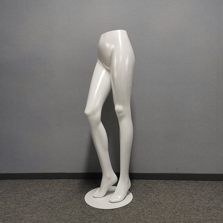 Модель брюк дисплея коммерчески стоя половина тела ноги манекена