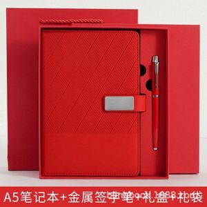 Juego de Cuadernos de Oficina y Estudio A5 Desmontables con Logotipo Personalizado Impreso en Serigrafía, en Caja de Regalo - Product Image 4
