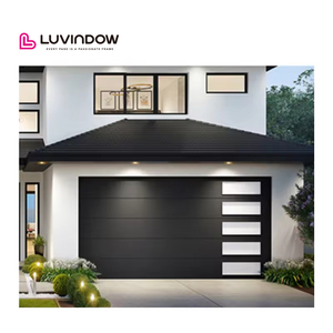 Portes en acier à Offre Spéciale sécurité Conception simple moderne Coupe-vent Protection contre l'incendie Porte de garage intelligente - Product Image 1