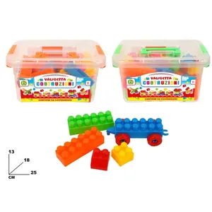 Valigetta Costruzioni 68 pièces Ensemble de blocs de construction pour enfants - Product Image 1