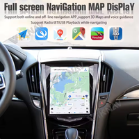 Autoradio Android 13 10,4 pouces pour Cadillac ATS CTS SRX Escalade 2013-2018 Carplay Auto Stéréo GPS Navigation Lecteur multimédia
