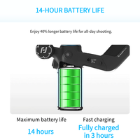Stabilisateur FeiyuTech SCORP Mini 3 Pro avec suivi IA 4.0, poignée amovible, pour smartphones et appareils photo sans miroir