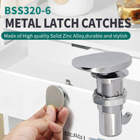 BSS320-6 en alliage de zinc solide de haute qualité RV/armoire/serrure de porte en métal état neuf