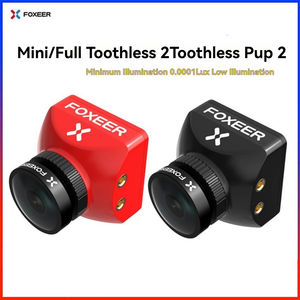 Caméra Foxeer Toothless 2 Mini 1200TVL à angle commutable, Starlight, capteur 1/2\", Super HDR, plastique et métal, pour drones de course RC - Product Image 2
