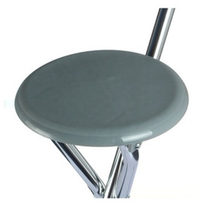 Béquille KSMED avec siège KSM-CS, chaise réglable, tabouret portable, canne avec siège, bâton de marche à trois pieds - Product Image 2